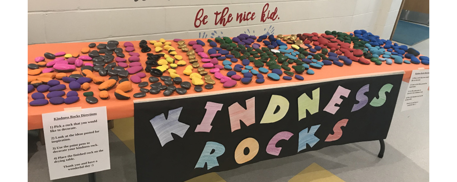 Kindness Rocks Slide - Messalonskee Middle