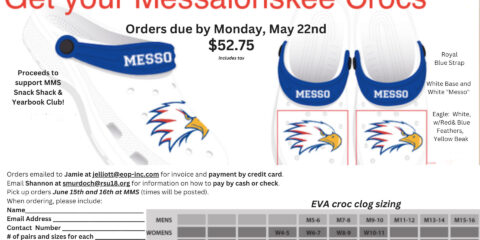 Order Your Very Own Messo Crocs Today!